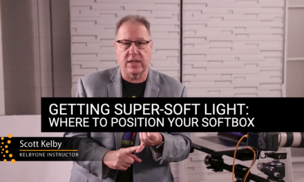 Scenes from a One-Light Setup: Getting Super-Soft Light on Your Subject with Scott Kelby