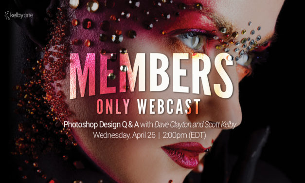 Members-Only “Photoshop Design Q&A” Webcast Today at 2pm!