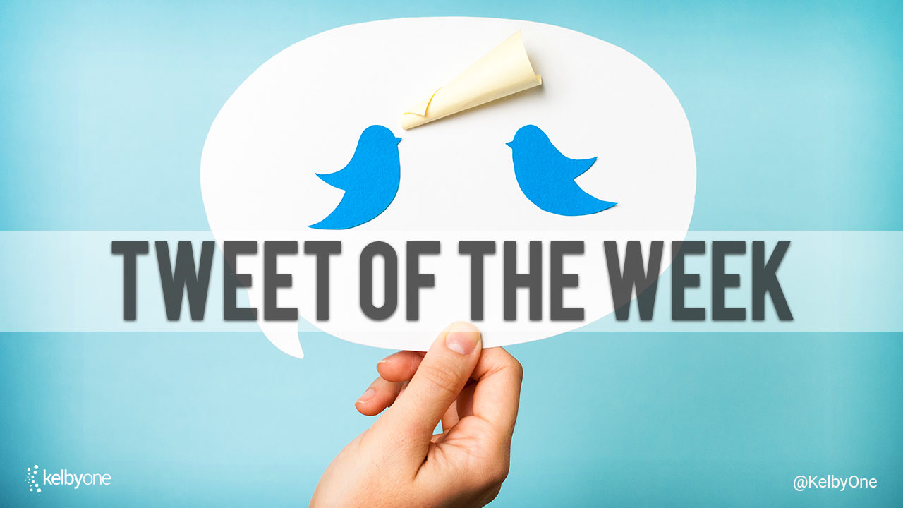 Tweet of the Week | @Spiffy Pixdotcom