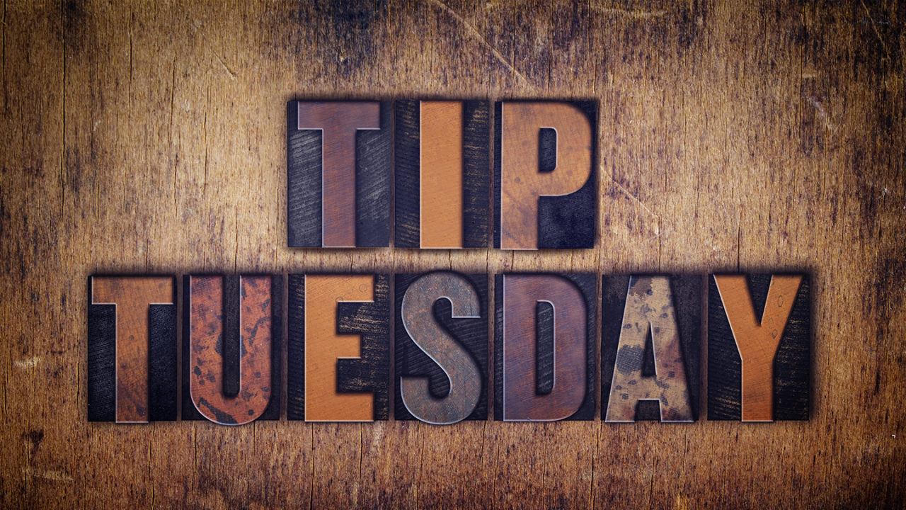 Tip Tuesday: Get Rid of that “Screen Door”