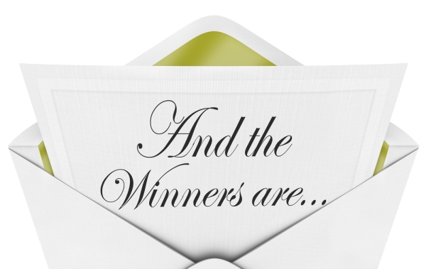 And our winners are…