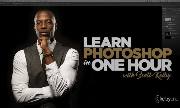 New Class Alert! Learn Photoshop in One Hour with Scott Kelby