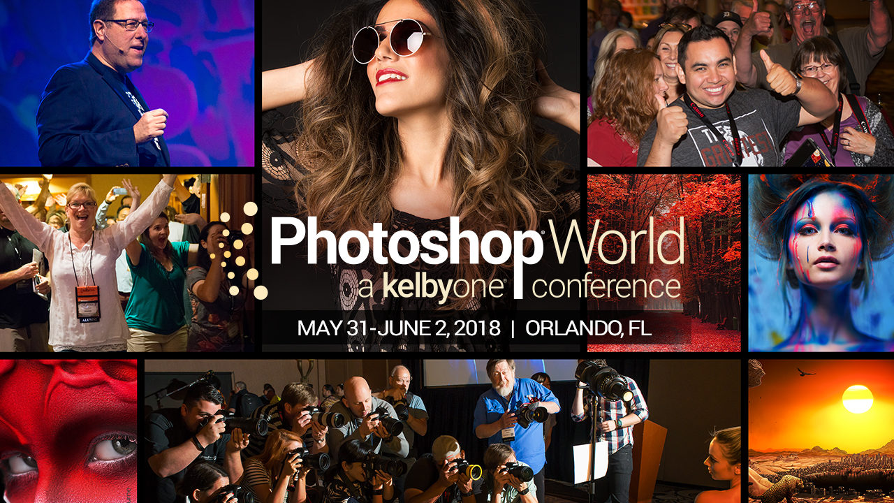 Get Ready to Meet Your Photoshop World 2018 Instructors!