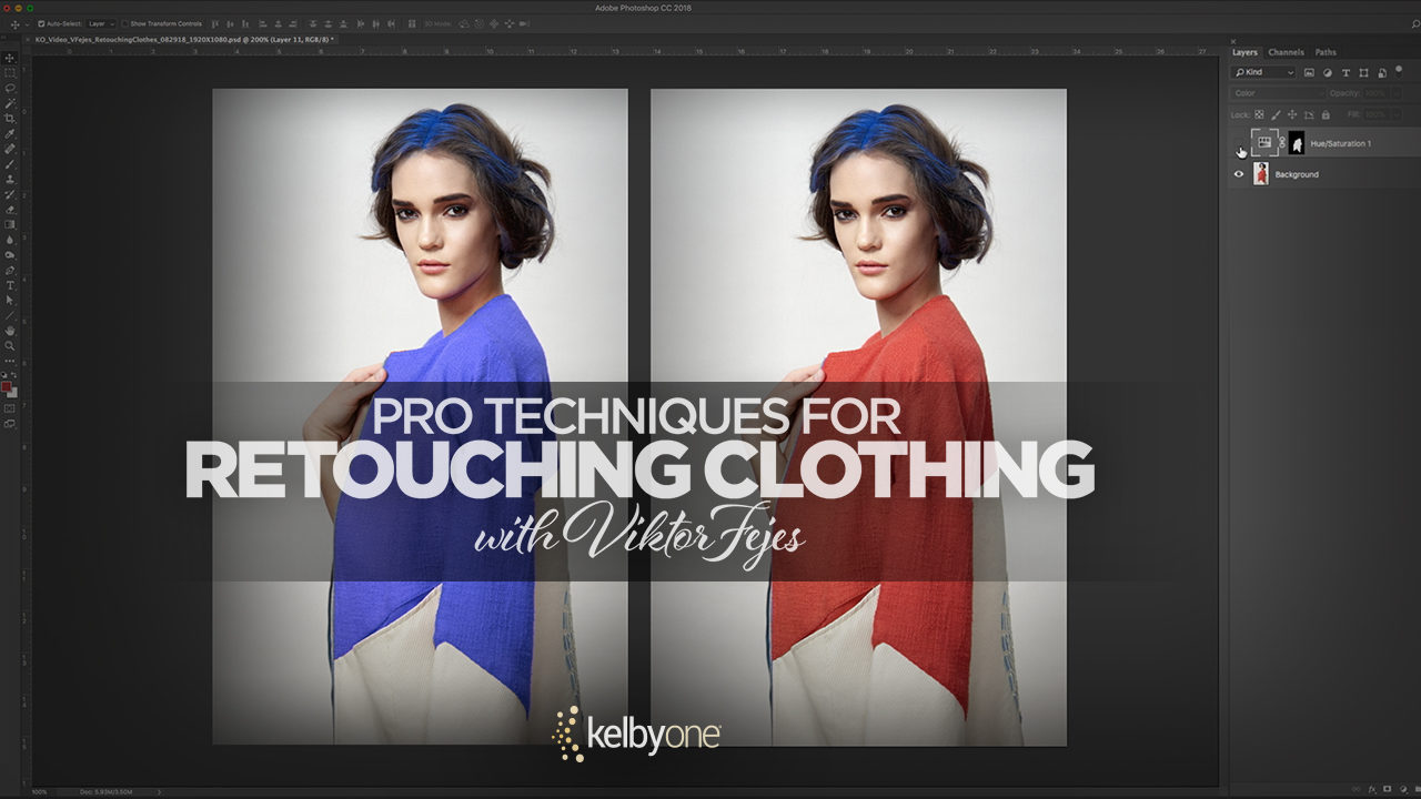 New Class Alert! Pro Techniques for Retouching Clothing with Viktor Fejes
