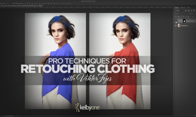 New Class Alert! Pro Techniques for Retouching Clothing with Viktor Fejes
