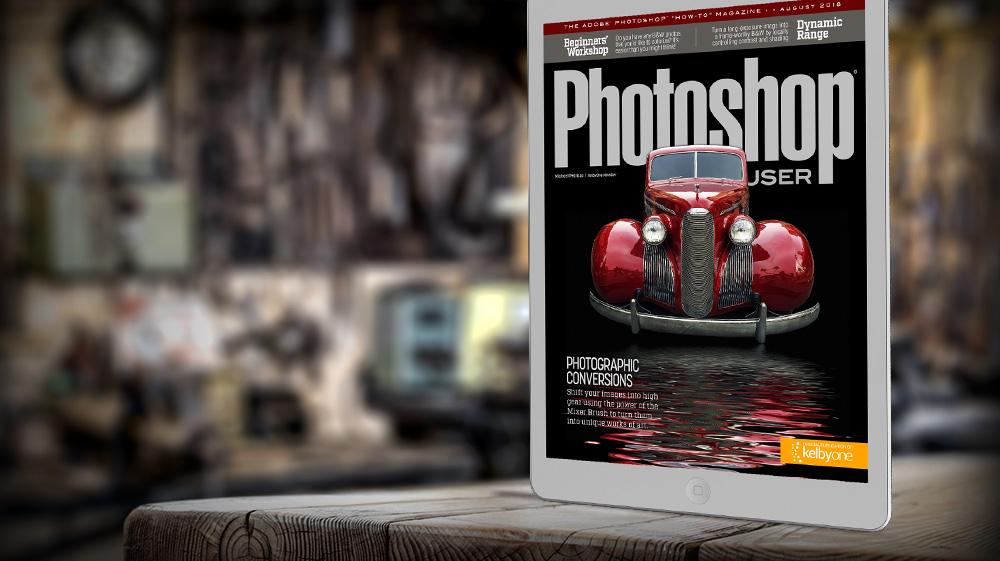 The August Issue of Photoshop User Is Now Available!