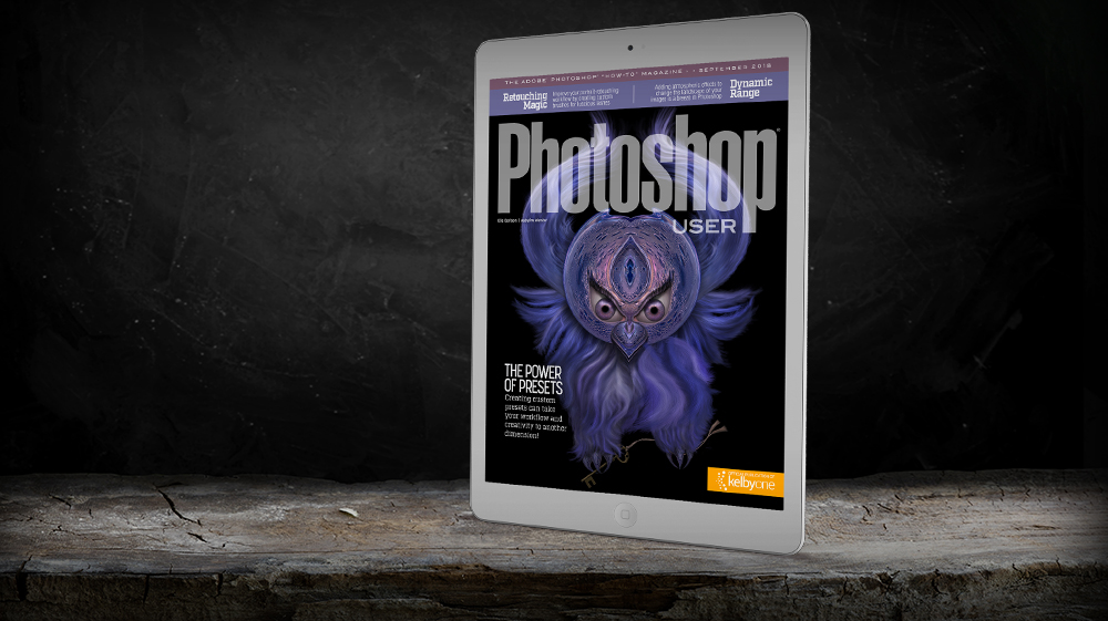 The September Issue of Photoshop User Is Now Available!