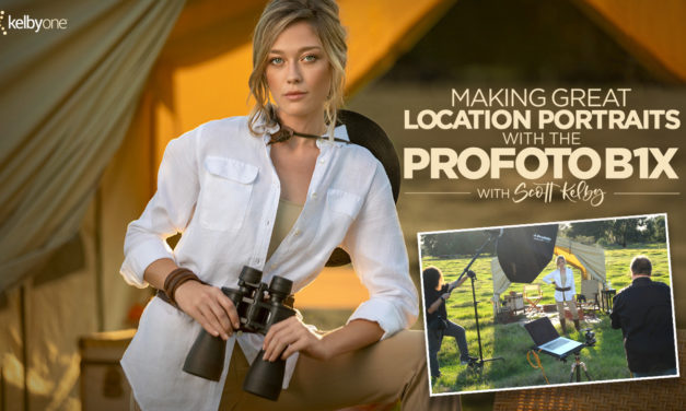 New Class Alert! Making Great Location Portraits with the Profoto B1 X with Scott Kelby