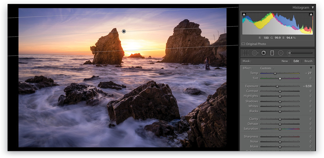 How to Make a Long Exposure Without an ND Filter at Sunset by Serge