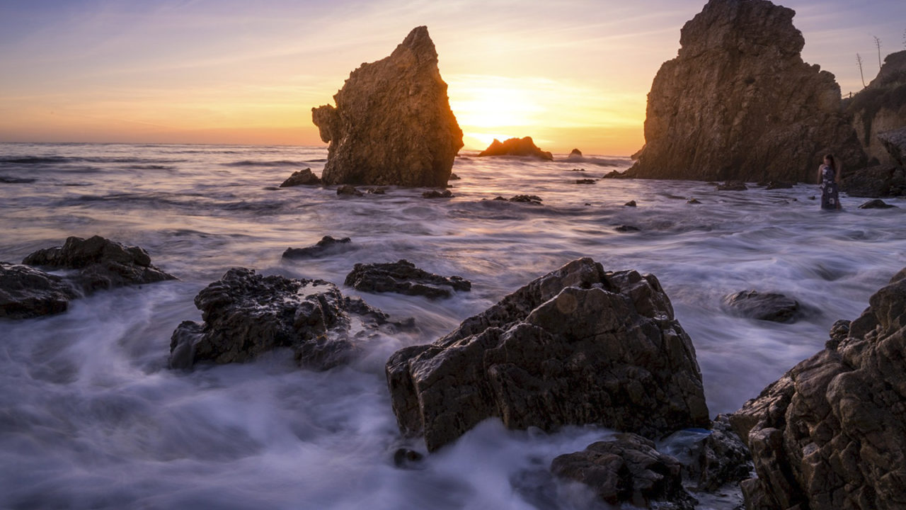 How to Make a Long Exposure Without an ND Filter at Sunset <BR> by Serge Ramelli
