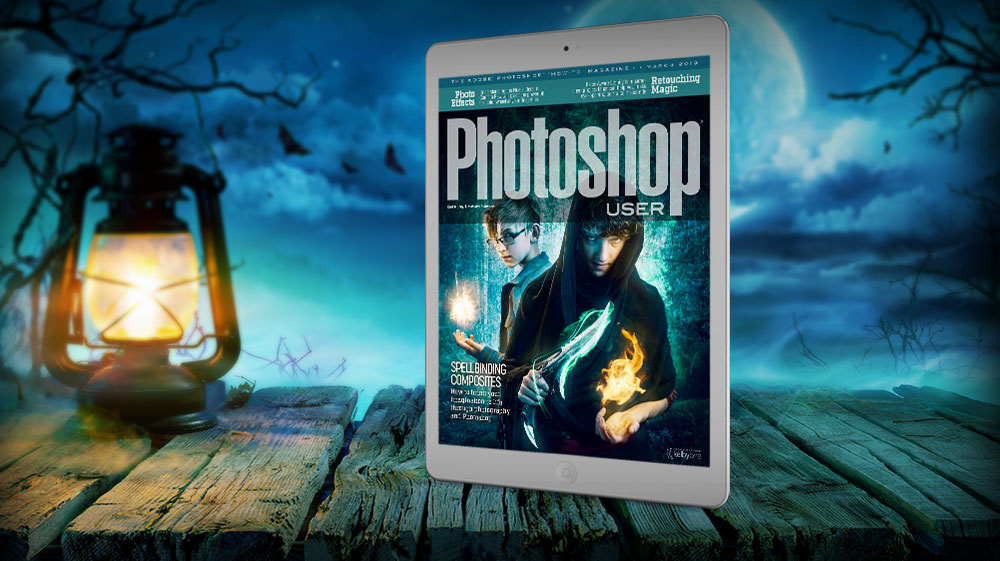 The March issue of Photoshop User Magazine Is Now Available!