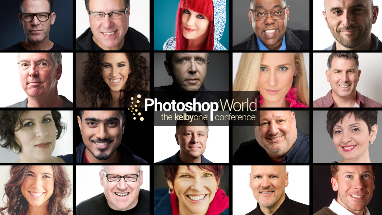 Who’s Teaching at Photoshop World: The KelbyOne Conference East 2019?