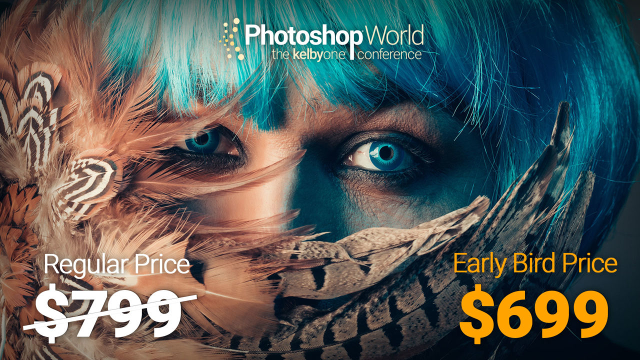 Photoshop World East Early Bird Discount Ends April 28, 2019