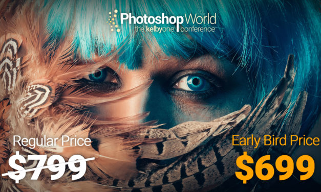 Photoshop World East Early Bird Discount Ends April 28, 2019