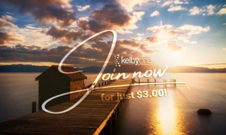 Become a KelbyOne Member for as Little as $3.00