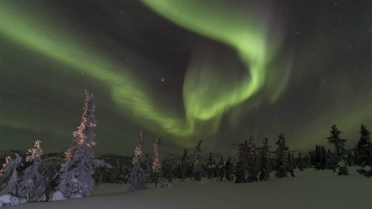 Searching for the Aurora in Frosty Alaska <BR>by Tom Bol