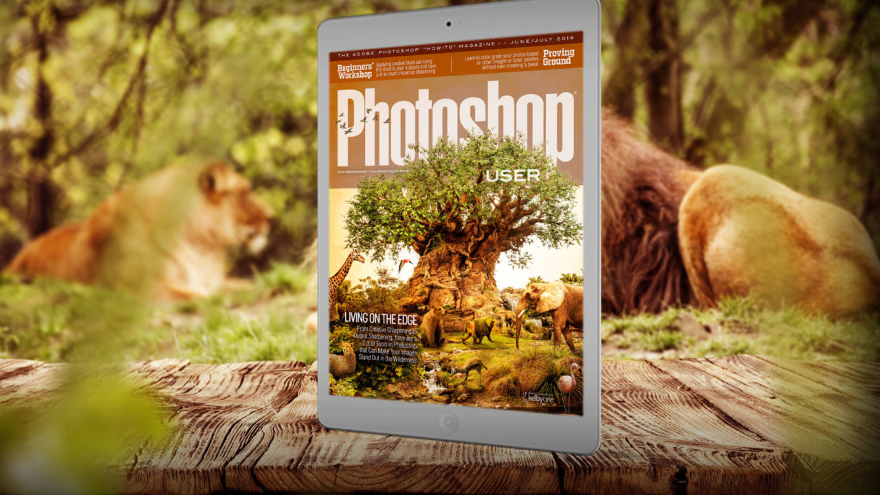 The June/July issue of Photoshop User Magazine Is Now Available!