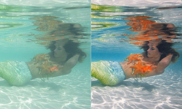 Retouching Underwater Photography <BR> by Kristina Sherk