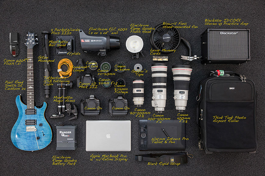 Peek Inside the Camera Bags of the World’s Best Photographers With Shotkit