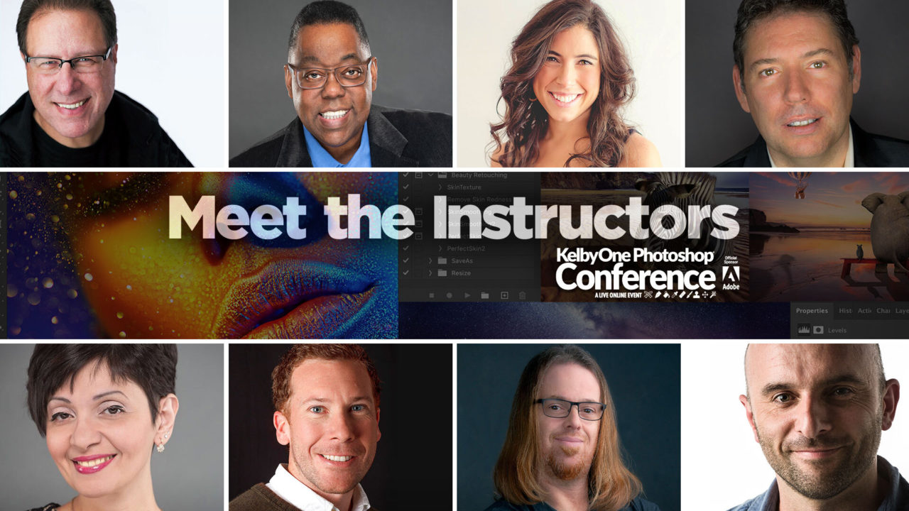Meet Your Instructors for Photoshop Conference!