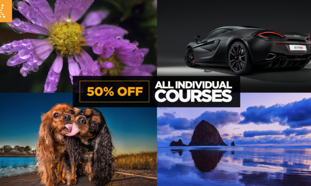Get 50% Off These Photography, Lightroom, and Photoshop Courses!