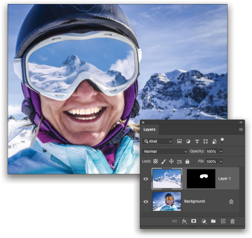 Adding a Reflection to Goggles by Lesa Snider KelbyOne Insider