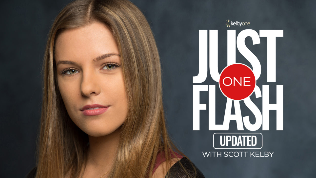 New Class Alert! Just One Flash—Updated with Scott Kelby
