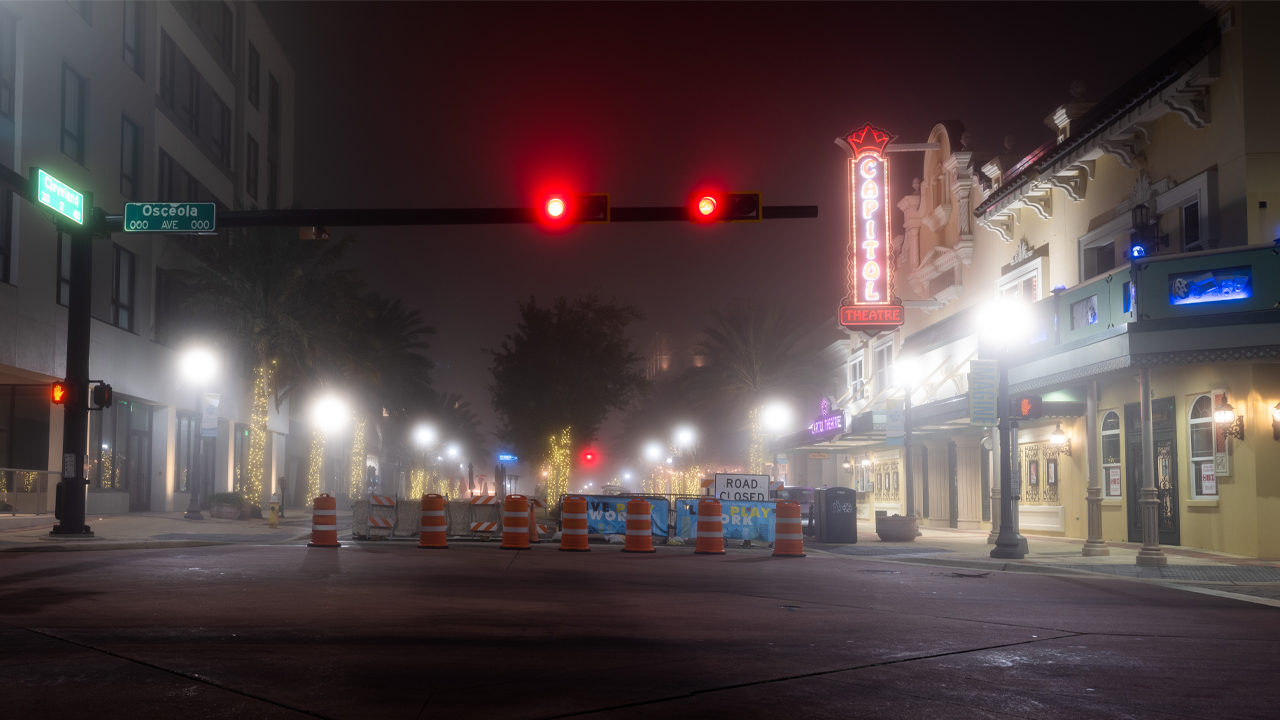How To Take and Retouch Night Photos with Fog by Serge Ramelli