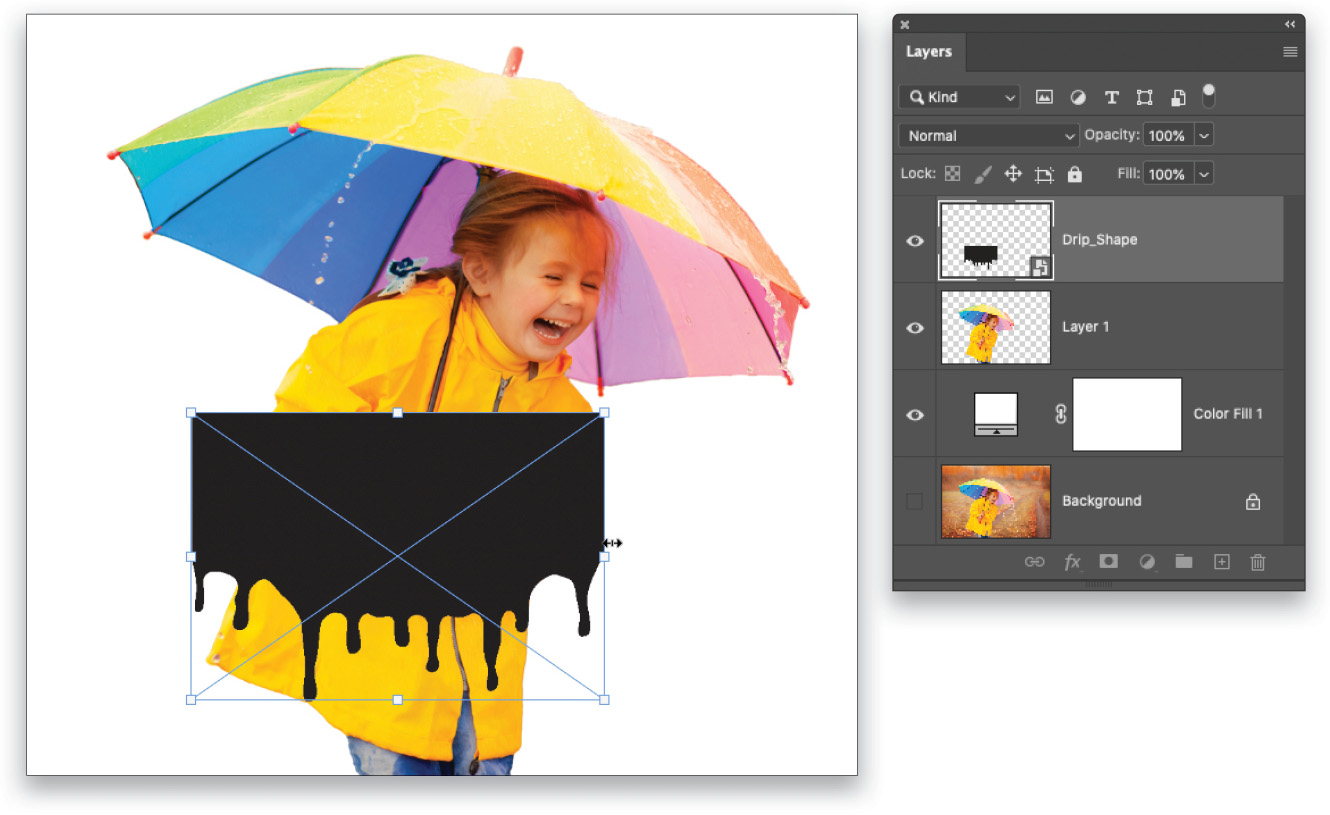 How To Create A Paint Drip Effect by Lesa Snider KelbyOne Insider